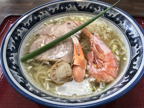 「【限定】復刻版平成の海峡ラーメン 1,000円」@天然だしラーメン 潮の音の写真