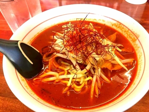 「南極タンメン８００円」@激辛ラーメン専門店 レッチリ 土浦本店の写真