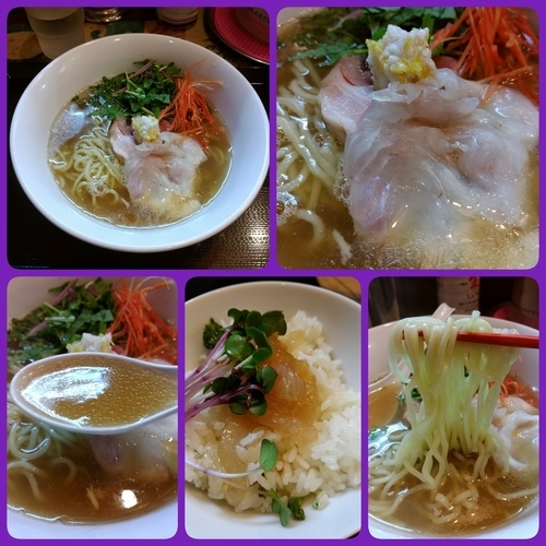 「【限定】平目の搾り～白神山地の清流～」@ラーメン愉悦処 似星の写真