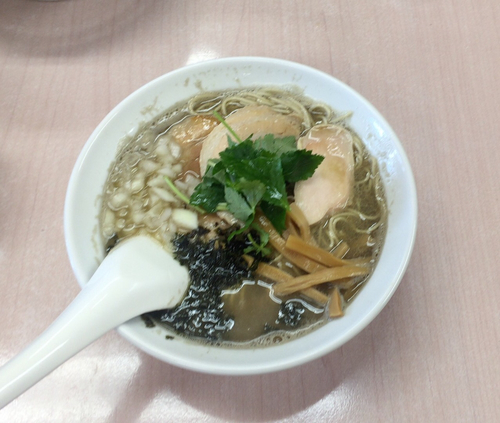 「プレミアム煮干しそば」@中華そば よしかわの写真