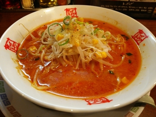 「辛みそラーメン」@おおぎやラーメン 本庄店の写真