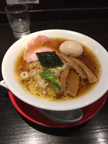 「まる重ラーメン+たまご」@柳麺まる重の写真