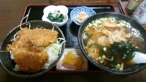 「Ｃセット  ９００円」@森田屋食堂の写真