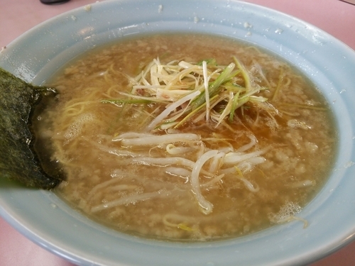 「ネギラーメン」@ラーメンショップ 緑ヶ丘店の写真