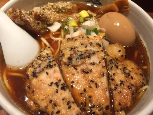 「二天ら～麺」@麺屋武蔵 二天 池袋店の写真