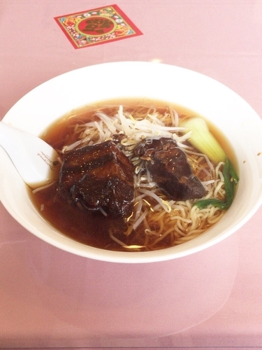 「豚角煮ラーメン」@上海菜館 龍華の写真