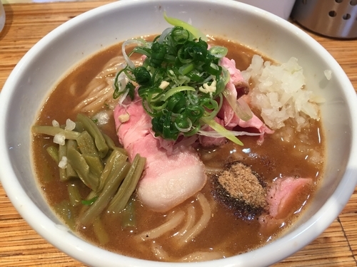 「【限定】鶏魚介ソバ¥850」@NOODLE STOCK 鶴おかの写真