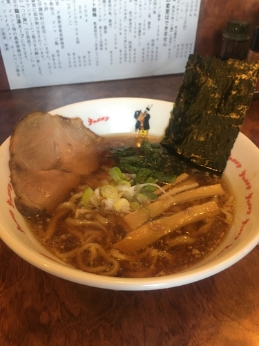 「ワンコインラーメン+100円ver」@つけ麺 目黒屋の写真