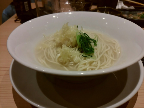 「【限定】真鱈そば」@鯛塩そば灯花 本店の写真