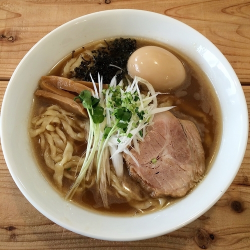 「味玉らぁ麺　￥８００」@The Noodles & Saloon Kiriyaの写真