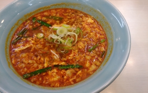 「カレータンタン麺・2辛＋挽肉増し」@元祖カレータンタン麺 花虎の写真