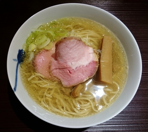 「塩（細麺） 750円」@麺 みつヰの写真