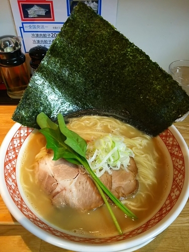 「【限定】しじみ白湯そば　※せせり抜き （大盛り：サービス券）」@麺肴 ひづきの写真