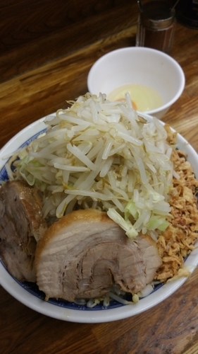 「小汁なし」@ラーメン二郎 新小金井街道店の写真