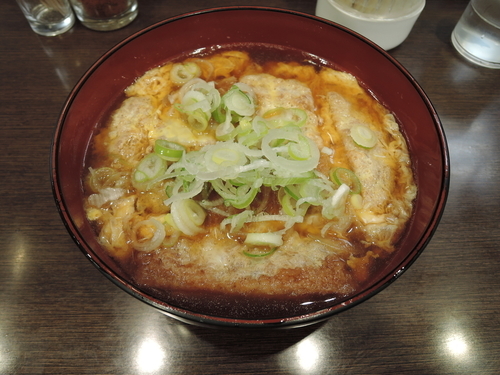 「かつ煮そば」@グル麺 東京の写真