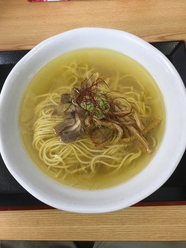 「鶏塩中華そば（680¥）」@魔界ラーメン月光の写真