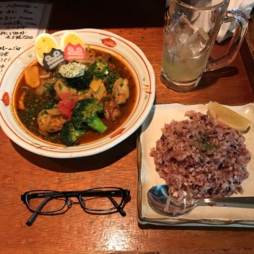 「スープカレー（チキン）」@吉柳の写真