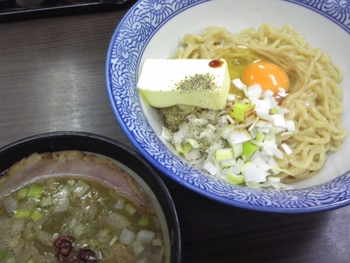 「【限定】復刻かま玉つけそば￥930」@頓知房の写真