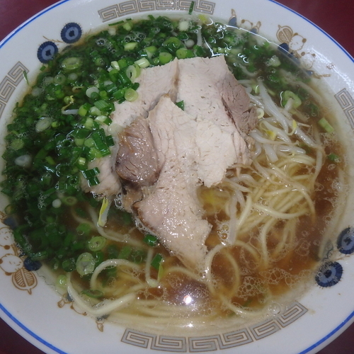 「中華そば(中)(650円)」@中華そば めんいちの写真