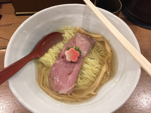 「鯛塩そば　800円」@鯛塩そば 灯花 本店の写真