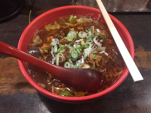 「四川マーボーラーメン　大盛　900円」@龍の子 所沢店の写真
