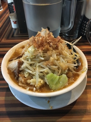 「みそラーメン￥680」@ラーメン・つけ麺 笑福 大阪西中島店の写真
