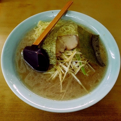 「並ネギラーメン（650円）」@ラーメンショップ 練間の写真