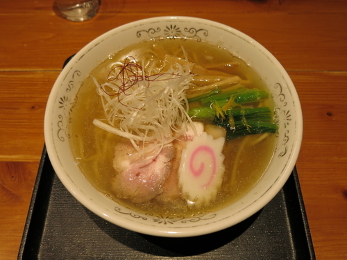 「塩そば(期間限定)：750円」@中華そば 勝本の写真