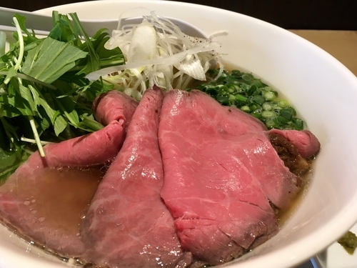 「特製牛骨麺」@麺屋 西川の写真