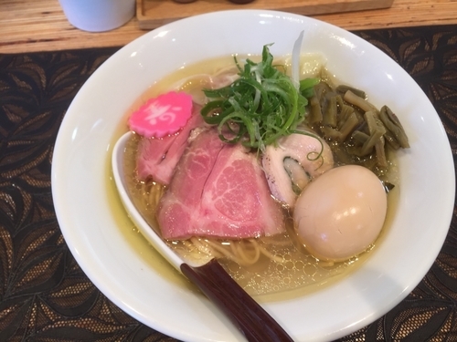 「潮ソバ 900円」@Noodle Lounge～醤～Hishioの写真