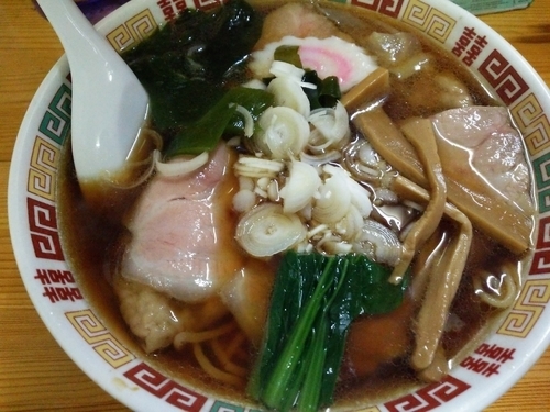 「チャーシューワンタンメン」@屋台らーめん 長栄軒の写真