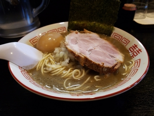 「中華そば(750円)と和え玉(200円)」@中華ソバ 伊吹の写真