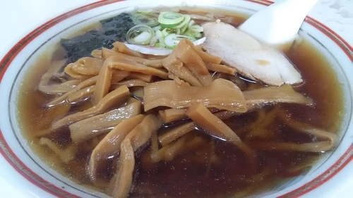 「メンマラーメン」@万福の写真