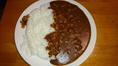 「激辛カレーライス　６２０円　※」@カラオケスタジオ タンタンの写真