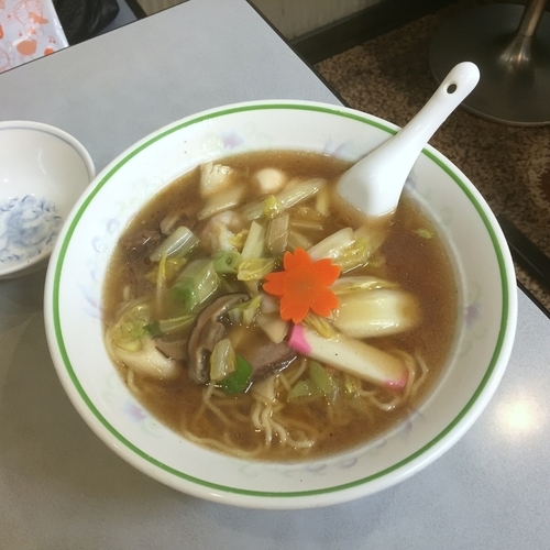 「広東麺」@新京の写真