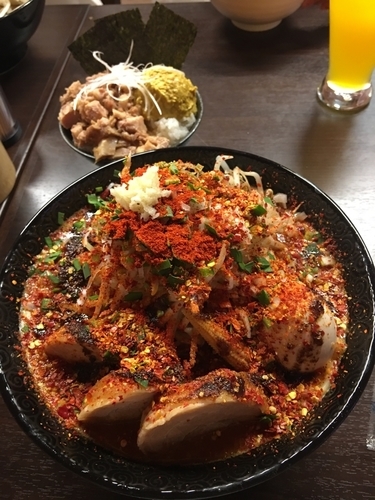 「特製蠍ラーメン チャーシュートッピング」@Japanese soba Noodles 蠍の写真