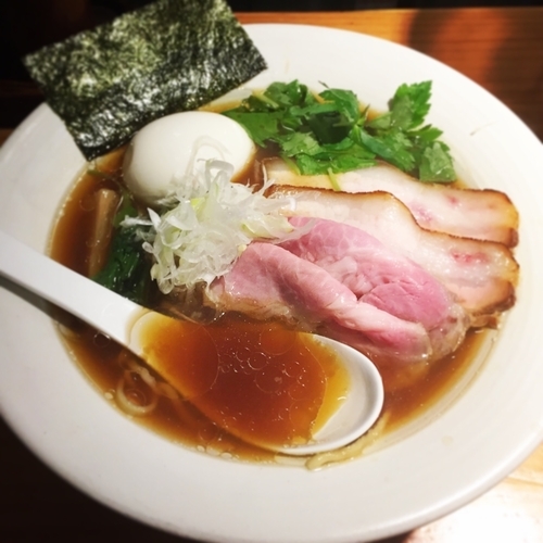 「特製醤油そば」@麺処 篠はらの写真