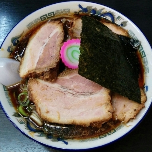 「正油もやしチャーシュー」@ラーメン秀峯の写真