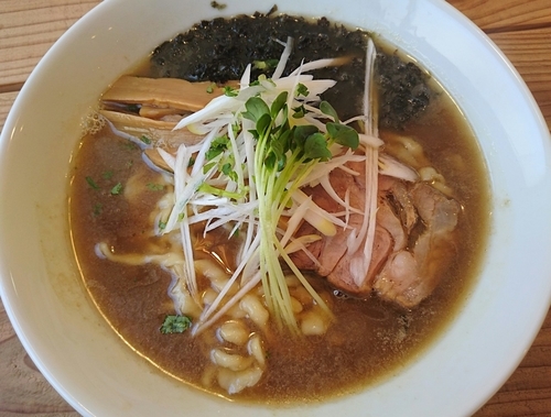 「らぁ麺＋岩のり」@The Noodles & Saloon Kiriyaの写真
