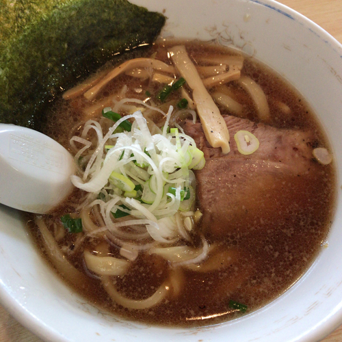 「ラーメン　600円」@手打ラーメン 長八の写真