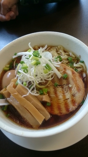「醤油味玉ラーメン  ７００円」@麺家 しんの写真