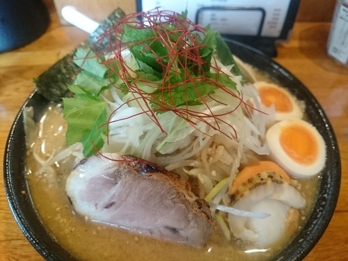 「【冬季限定】淡麗あさり味噌 ￥800」@麺屋 鶏口の写真