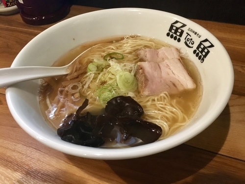 「限定 生姜塩らーめん ¥850」@立川中華そば とと ホンテンの写真