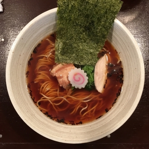 「極！煮干ししょうゆ 850円」@らーめん そよ風の写真