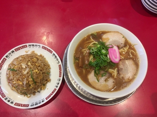 「焼きめしセット」@丸高中華そば 神戸二宮店の写真