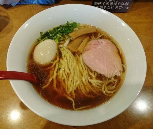 「鶏・鴨＆アゴ出汁ラーメン（12/26限定） 800円」@麺屋 紅の写真
