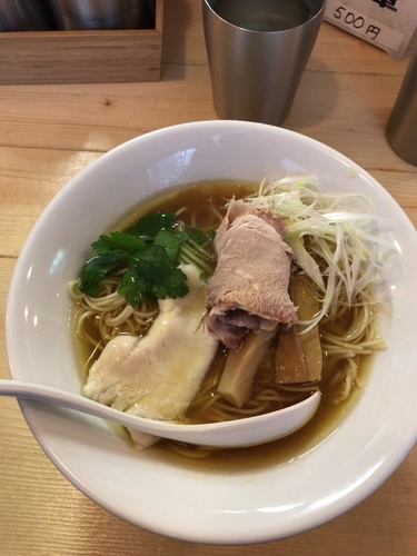 「中華そば（丸鶏）」@味噌ぶり noodle みやみやの写真