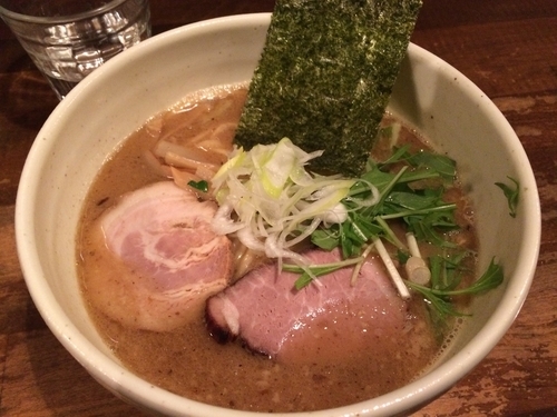 「濃い出汁そば」@日本橋 製麺庵 なな蓮の写真