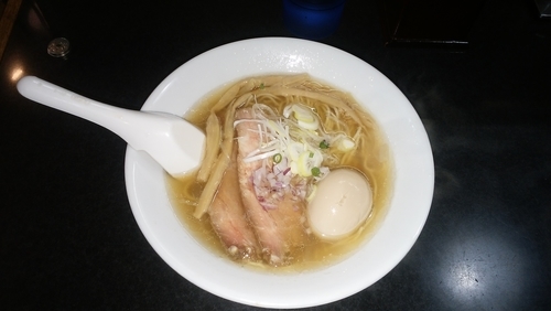 「味玉塩そば、和え玉」@麺処 晴の写真