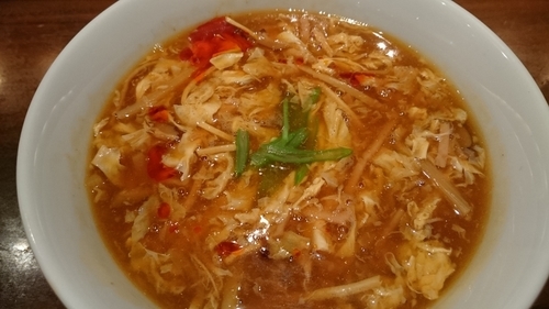 「酸辣タンメン￥1620」@赤坂 榮林の写真